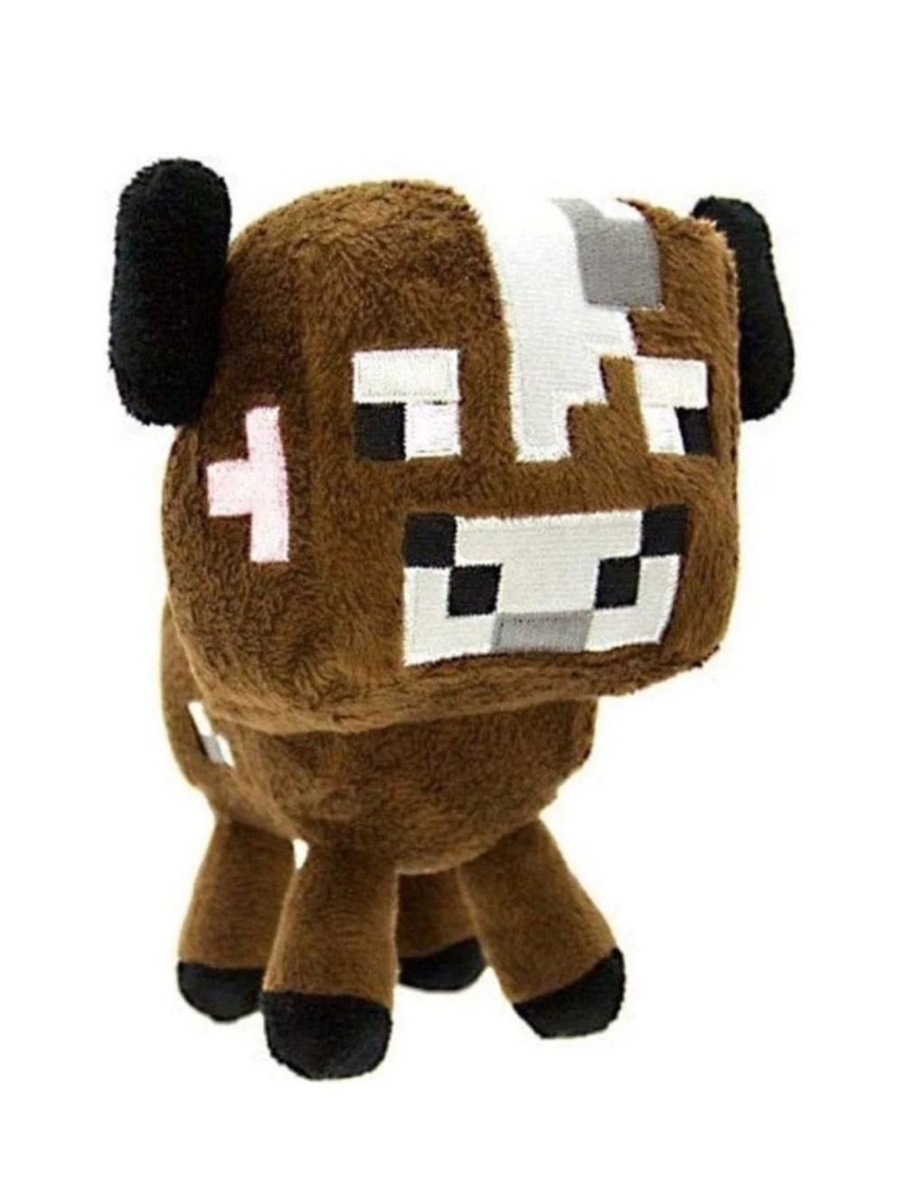 Minecraft Overworld 7” Baby Cow/Calf Plush Soft Stuffed Animal Toy Collectible